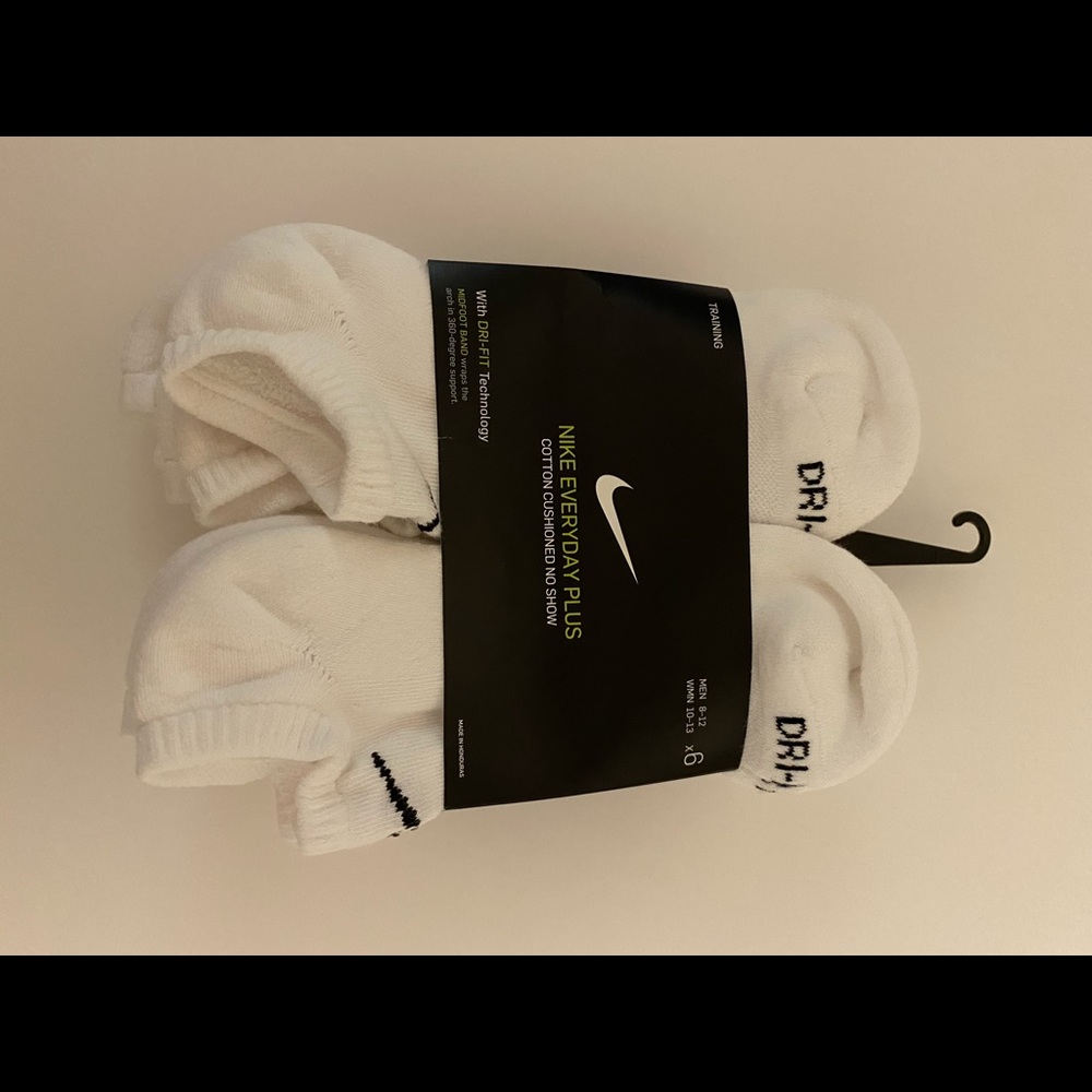 Nike Everyday Plus No Show Men 8-12 Women 10-13